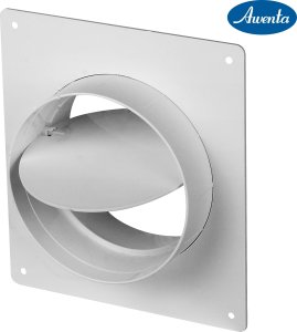 AWENTA Kołnierz przyścienny okrągły fi150 z zaworem Awenta KO150-27/22 4