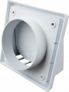 AWENTA Osłona wywiewna Awenta KO100-30 kanału okrągłego fi100mm biała 6