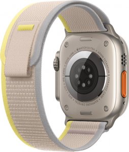 Apple Opaska Trail w kolorze żółtym/beżowym do koperty 49 mm - rozmiar S/M 4