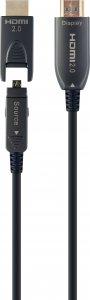 Kabel Gembird HDMI - HDMI 30m czarny (CCBP-HDMID-AOC-30M) 1