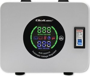 Qoltec Automatyczny stabilizator napięcia AVR 5000VA (50726) 3