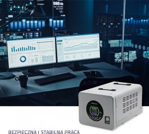 Qoltec QOLTEC 50727 Automatyczny stabilizator napięcia AVR 10000VA 2
