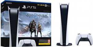 Sony PlayStation 5 Digital + God of War: Ragnarök 1