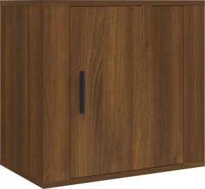 vidaXL vidaXL Wisząca szafka nocna, brązowy dąb, 50x30x47 cm 2