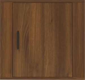 vidaXL vidaXL Wisząca szafka nocna, brązowy dąb, 50x30x47 cm 5