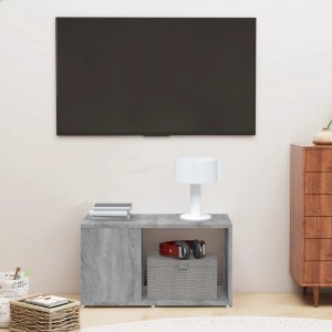 vidaXL vidaXL Szafka pod TV, szary dąb sonoma, 60x24x32 cm 1