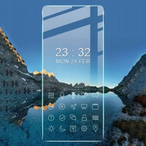 Bizon Szkło hartowane Bizon do Galaxy A73 + na aparat 8