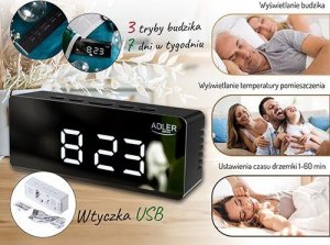 Camry Budzik AD 1189B 13