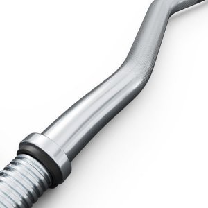 K-Sport GRYF Mocno ŁAMANY Sztanga 120cm + ZACISKI 4