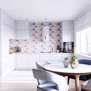 Okap Globalo Okap kuchenny Heweno 39.3 White 5