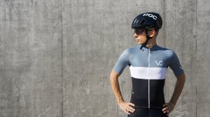 Velcredo Koszulka kolarska męska szara rowerowa S 4