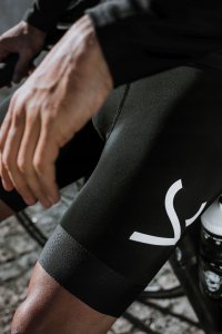 Velcredo Spodenki kolarskie na szelkach rowerowe męskie M 4