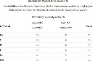 Velcredo Kamizelka rowerowa kamizelka kolarska M 5