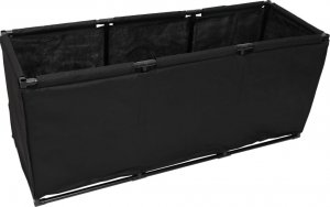 vidaXL vidaXL Kojec dla małych zwierząt, czarny, 105x34,5x45 cm, tkanina 2