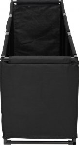 vidaXL vidaXL Kojec dla małych zwierząt, czarny, 105x34,5x45 cm, tkanina 4