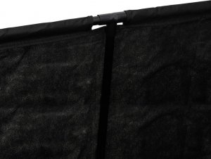 vidaXL vidaXL Kojec dla małych zwierząt, czarny, 105x34,5x45 cm, tkanina 5