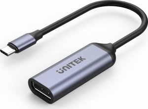Adapter USB Unitek V1415A USB-C - DisplayPort Szary  (V1415A) 1