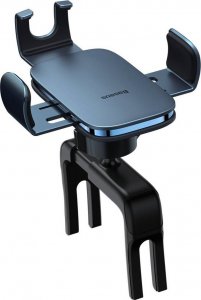 Baseus Uchwyt samochodowy grawitacyjny Baseus Metal Age II do okrągłej kratki (szary) 18