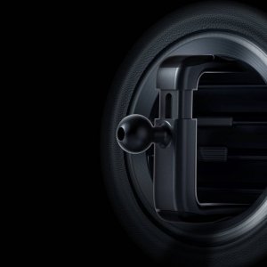 Baseus Uchwyt samochodowy grawitacyjny Baseus Metal Age II do okrągłej kratki (czarny) 10