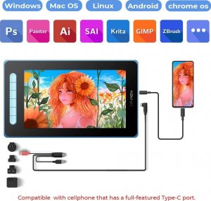 Tablet graficzny XP-Pen Artist 10 2nd Blue 4