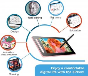 Tablet graficzny XP-Pen Tablet Graficzny Artist 10 2nd Pink 10