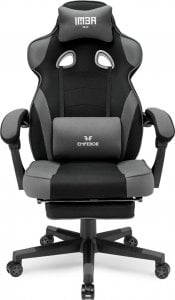 Fotel IMBA Seat Fotel gamingowy EMPEROR II (TKANINA GRAY) 1