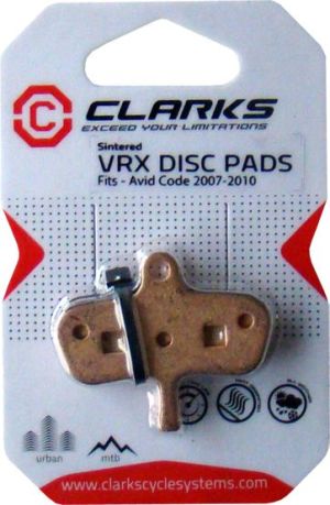 Clarks Okładziny hamulcowe AVID (Code) metaliczne spiekane 1