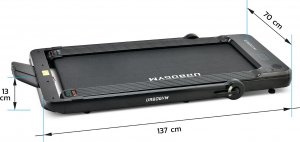 Bieżnia Urbogym Flip składana elektryczna 12