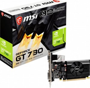 Karta graficzna MSI GeForce GT 730 2GB DDR3 (N730K-2GD3/LP) 1