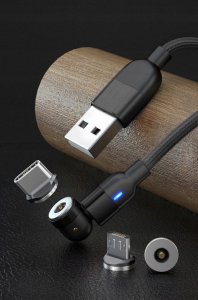 Topk Końcówka Micro USB do Kabla Magnetycznego Owalna 6