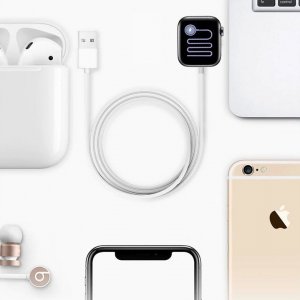 Ładowarka QGeeM Ładowarka iWatch Apple Watch indukcyjna MicroUSB 11