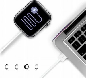 Ładowarka QGeeM Ładowarka iWatch smartfone Apple Watch indukcyjna 7