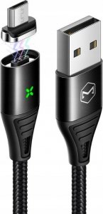Kabel USB Mcdodo Kabel Magnetyczny micro USB 1.2m 2.4A Oplot 1