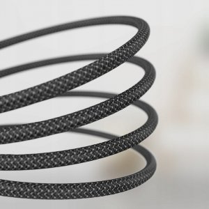 Kabel USB Topk USB-C - Magnetyczne 1.5 m Czarny (AN64) 9