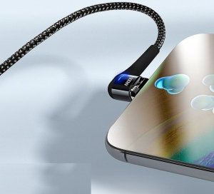 Kabel USB Topk USB-C - USB-C 1.5 m Czarny (AN62) 11