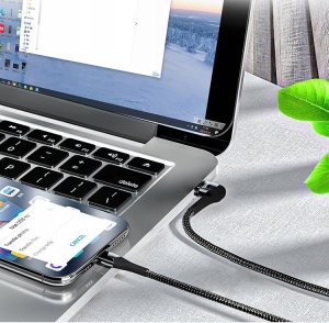 Kabel USB Topk USB-C - USB-C 1.5 m Czarny (AN62) 12