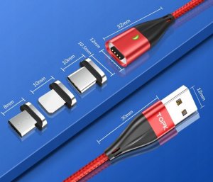 Topk Końcówka Magnetyczna / Baseus USB TYP C QC3 6