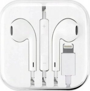 Słuchawki Topkkable Słuchawki do Apple iPhone Lightning z Chipem Apple 1