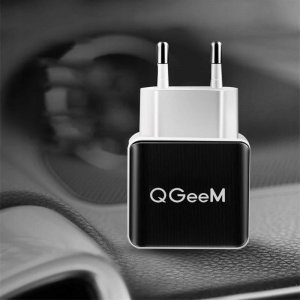 Ładowarka QGeeM Szybka ładowarka USB 20W Quick Charge QGeem QC3 5