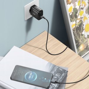 Ładowarka Topk Szybka Ładowarka sieciowa 2 x USB C PD 40W 3