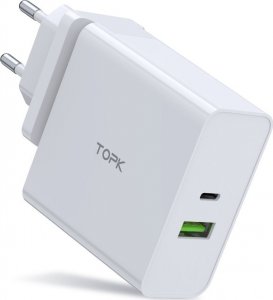 Ładowarka Topk Ładowarka sieciowa 87W USB typ C + USB mac 1