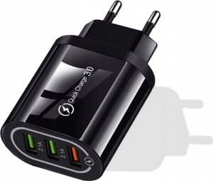 Ładowarka QGeeM Szybka ładowarka Sieciowa 3 porty Quick Charge QC3 5