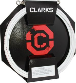 Clarks Przewód hamulca hydraulicznego CLARK'S SHIMANO Przód + Tył biały 1