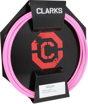 Clarks Przewód hamulca hydraulicznego CLARK'S MAGURA Przód + Tył różowy 1