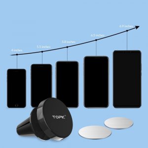 Topk Uchwyt Samochodowy na MAGNES do telefonu NAWIEW 7