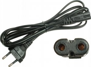 Kabel zasilający QGeeM Kabel zasilający Ósemka Radio TV konsola RTV 1,5m 4