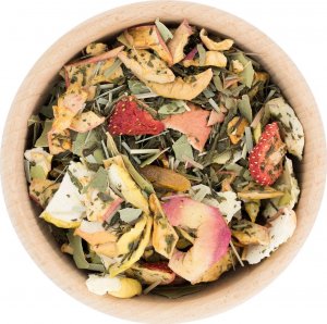 BRAT.PL AROMATYCZNA Herbata owocowo - ziołowa Laurka 50g OCZYSZCZAJĄCO-DETOKSYKUJĄCA 2