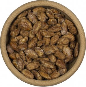 BRAT.PL Migdały łuskane w karmelu 500g SŁODKA PRZEKĄSKA 2