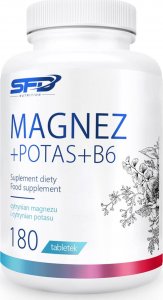 SFD Magnez + Potas + B6 180tab - SFD PRAWIDŁOWE FUNKCJONOWANIE MIĘŚNI 1