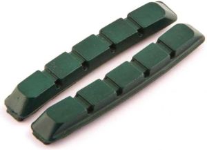Clarks Wkładki hamulcowe CLARK'S CP503 MTB (V-brake, Do obręczy ceramicznych) 70mm zielone 1